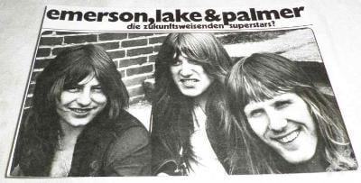 Fotografie kapely - Emerson, Lake & Palmer