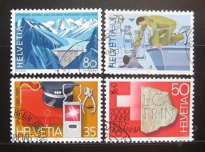 Švýcarsko 1985 Výročí a události SC# 751-54 0408