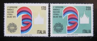 Itálie 1979 Výstava strojů Mi# 1665-66 0900