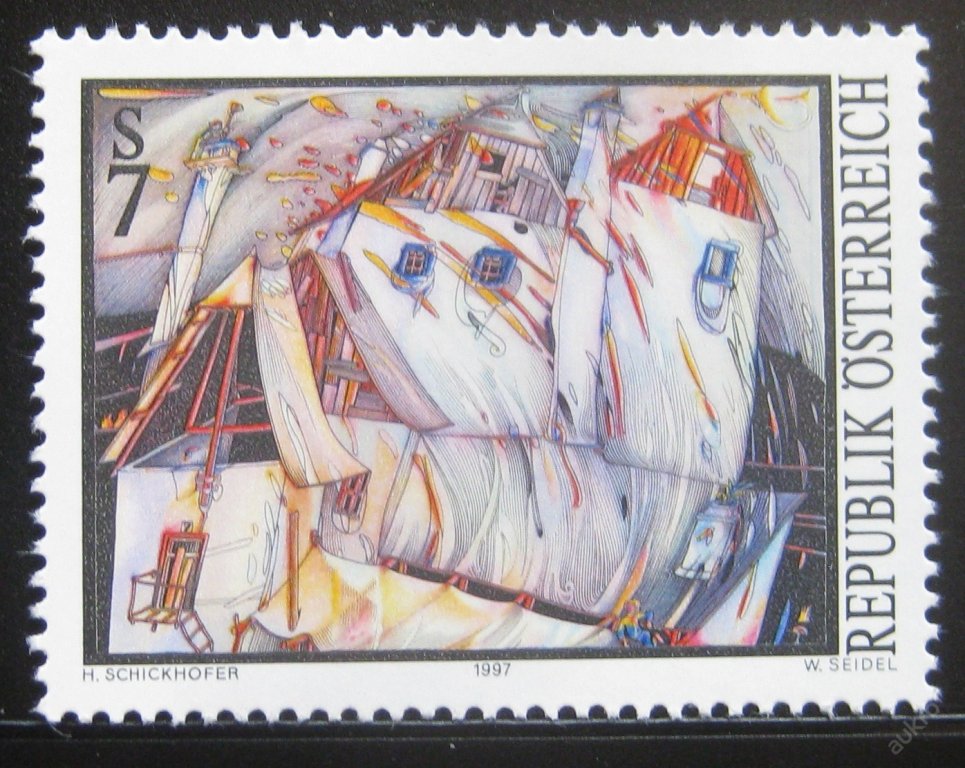 Rakúsko 1997 Umenie, Schickhofer Mi# 2234 0742 - Známky