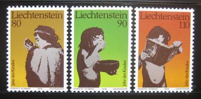 Lichtenštejnsko 1979 Mez. rok dětí Mi# 725-27 0754