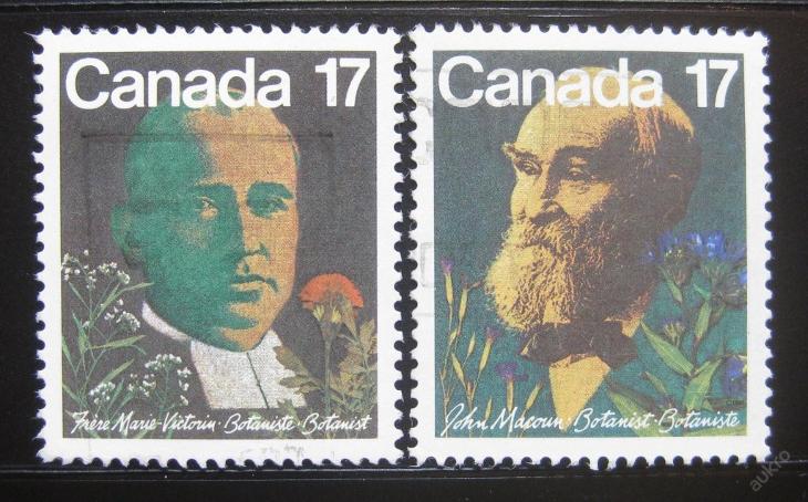 Kanada 1981 Botanici Mi# 806-07 0733 - Známky Amerika