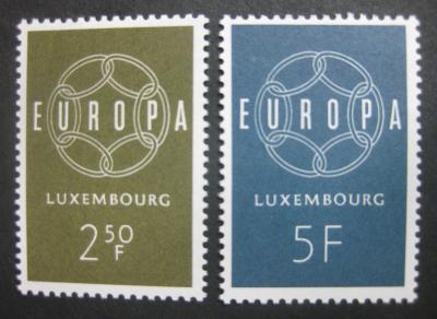 Luxembursko 1959 Európa CEPT Mi# 609-10 0444