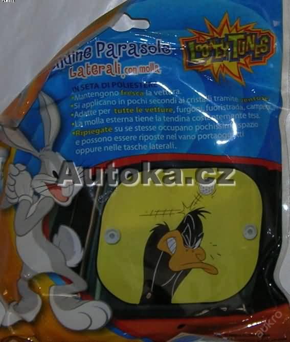 Clona boční sluneční - Tweety, Daffy Duck 2ks - Auto-moto