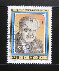 Rakousko 1988 Leopold Schonbauer Mi# 1941 0992A