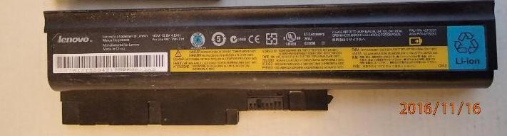 Originální baterie  LenovoThinkPad R6x,T6x,x500 nejde nabít