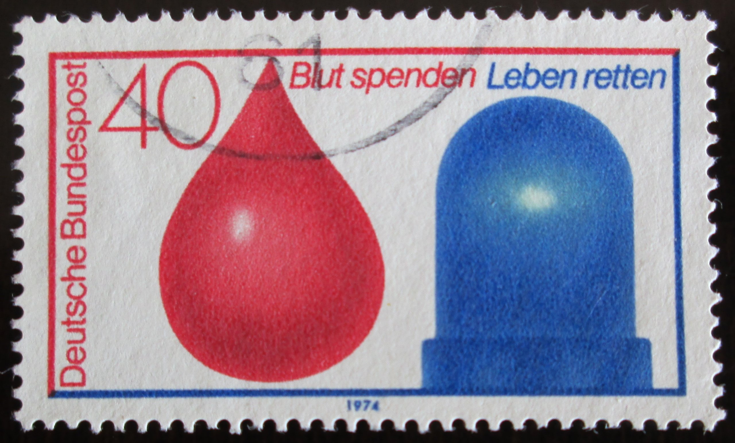 Nemecko 1974 Darcovstvo krvi Mi# 797 0335 - Známky Nemecko