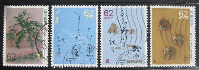 Japonsko 1989 Basho série (X) Mi# 1844-47 0965