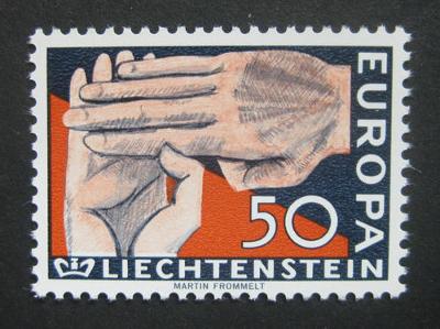 Lichtenštejnsko 1962 Evropa CEPT Mi# 418 0856