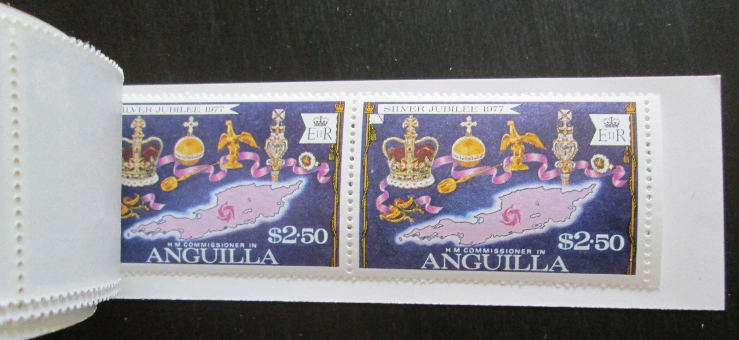 Anguilla 1977 Stříbrné jubileum, sešitek - Známky