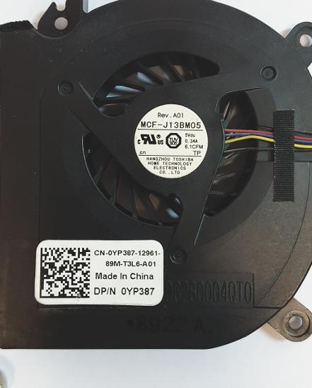 Chlazení + ventilátor z Dell Precision M4400n