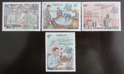 Laos 1990 Program rozvoje Mi# 1232-35 9.50€ 0080