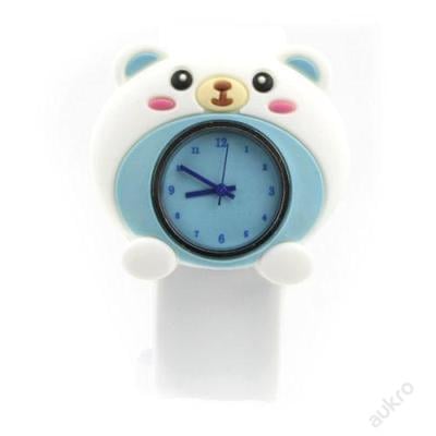 Dětské slap hodinky bílá panda