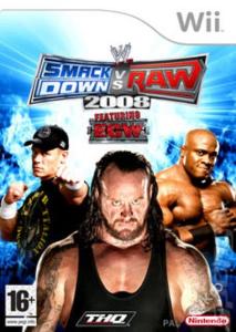 Wii - Wii SmackDown Vs Raw 2008