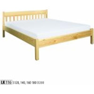 Dřevěná masivní postel 120x200 cm LK116 masiv