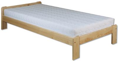Dřevěná masivní postel 80x200 cm LK123 masiv