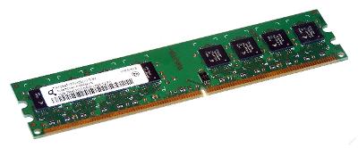 RAM 1Gb DDR2 800Mhz, záruka
