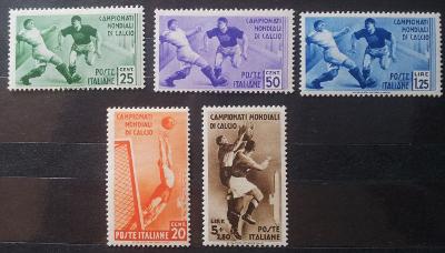 Itálie 1934 MS ve fotbale, kat. cena 400 Euro!