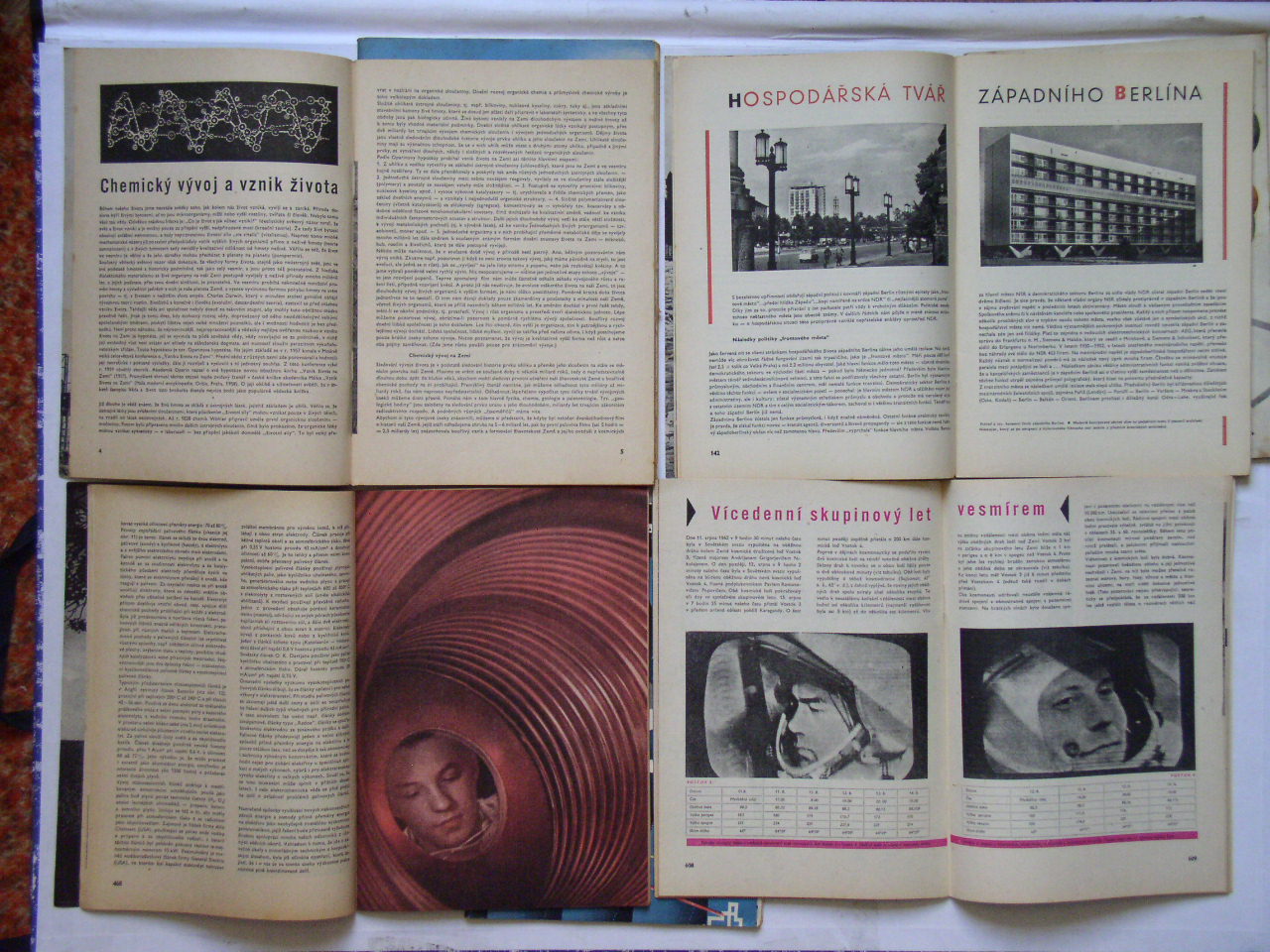 VĚDA A ŽIVOT ČASOPIS 1962 7 ČÍSEL - Knihy a časopisy