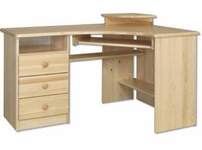 Dřevěný psací stůl BR108 borovice masiv