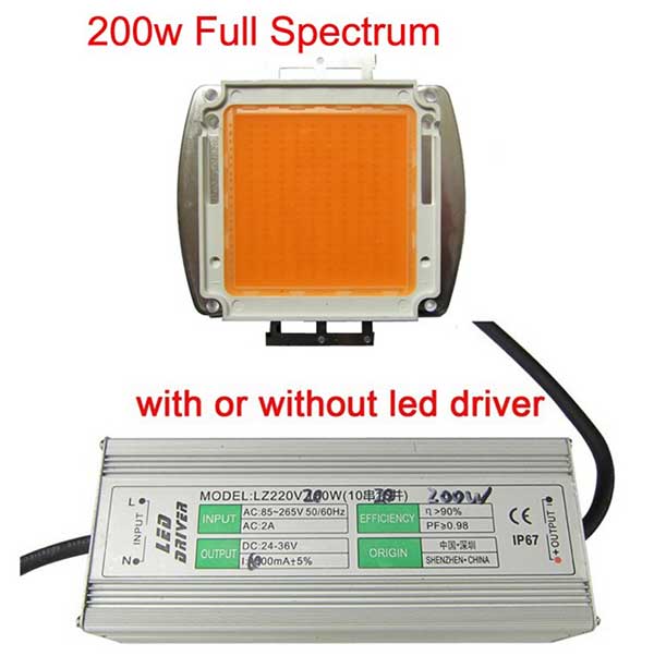 200 W full spektrum LED modul+200 W zdroj   ag@031 - Zařízení pro dům a zahradu