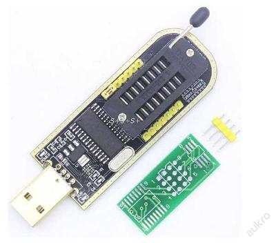 USB programátor EEPROM série 24, 25     kx@311
