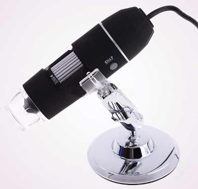 USB mikroskop s LED 20-800x, max 1600x1200  lx@334
