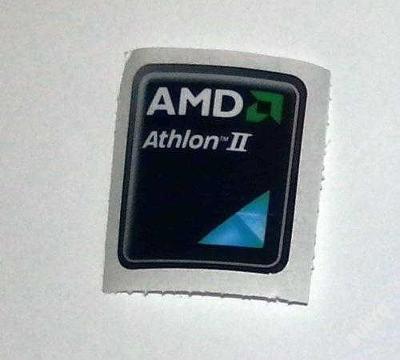 ! AMD Athlon II X2 samolepka na počítač