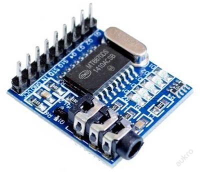 Arduino DTMF dekódovací modul s MT8870   gx@199