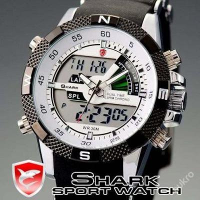 Pánské sportovní hodinky SHARK Dual Time