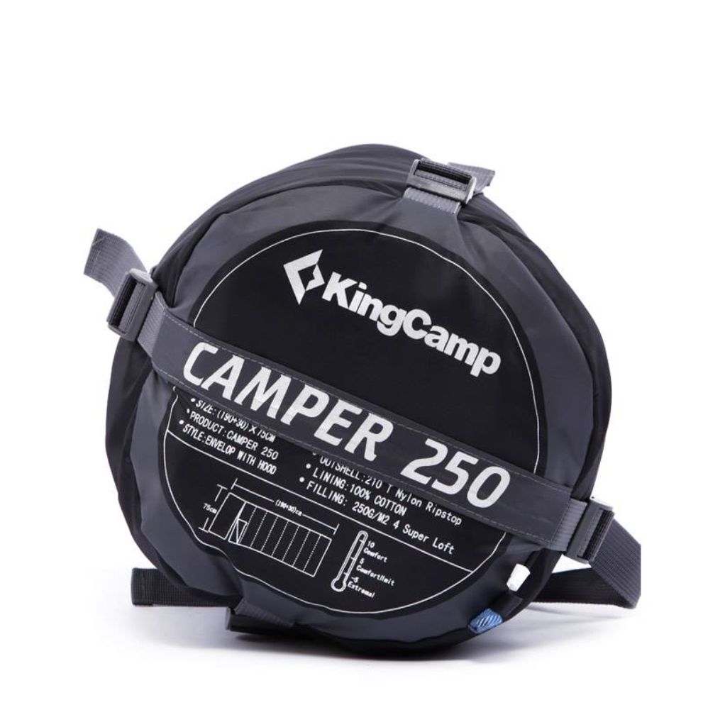 Spací pytel King Camp Camper 250 (barva šedá), KS3165 - Turistika a cestování