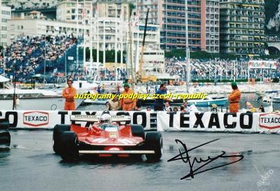 F1 - Jody Scheckter - reprint Ferrari 13x18 cm