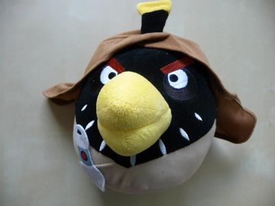 Plyšák - Angry Birds - Black Star Wars - 12,5 cm