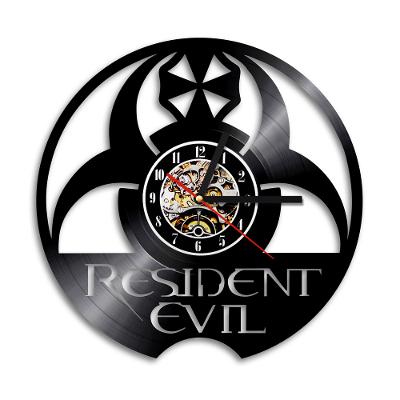 Resident Evil - nástěnné hodiny vinyl
