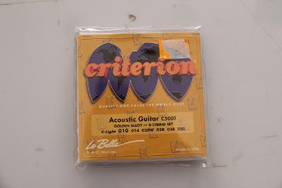 Criterion acoustic guitar C500T struny