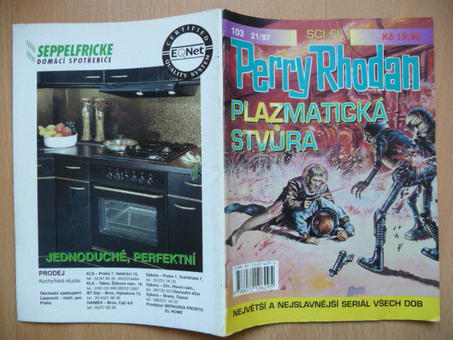 Perry Rhodan č.103. (21/1997) - Plazmatická tvora - Knižné sci-fi / fantasy