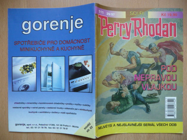 Perry Rhodan č.111.(29/1997) - Pod nepravou vlajko - Knižné sci-fi / fantasy