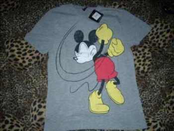 Pánske šedé tričko DISNEY - Micky mouse, veľkosť XL - Pánske oblečenie