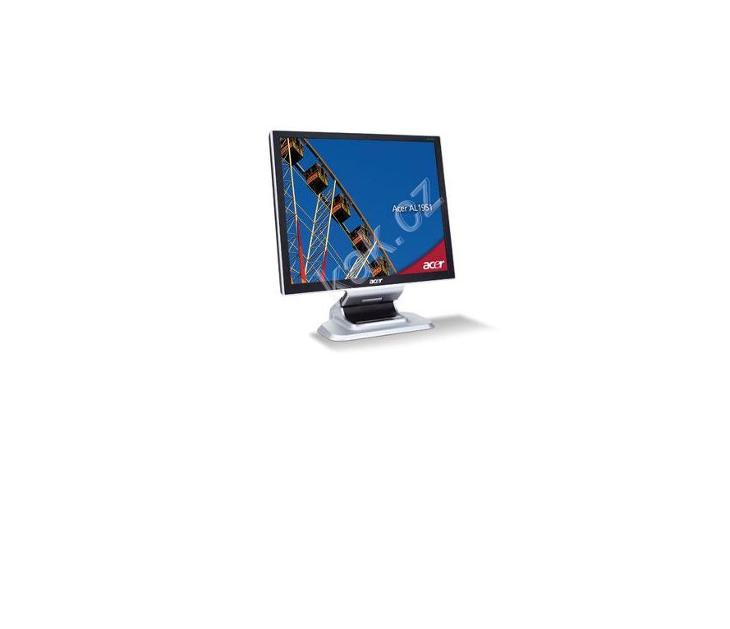 Stříbrný LCD monitor ACER (velikost 17")  - Příslušenství k PC