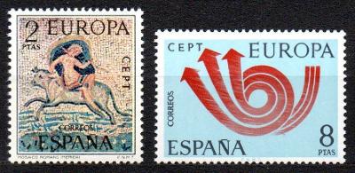 Španělsko 1973 Evropa CEPT Mi# 2020-21 0004