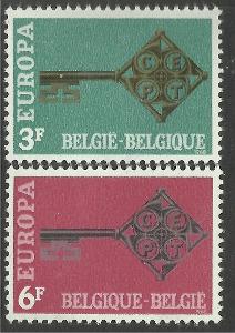 Belgie 1968 Evropa CEPT Mi# 1511-12 0055