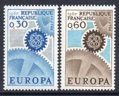 Francie 1967 Evropa CEPT Mi# 1378-79 0056