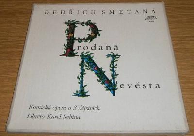 LP - Bedřich Smetana - Prodaná nevěsta (3LP Box) / Perf.stav!