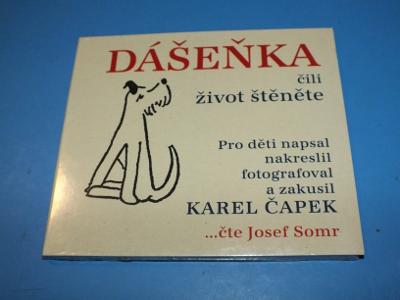 CD - Dášeňka čili život štěněte - K.ČAPEK  - NOVÉ