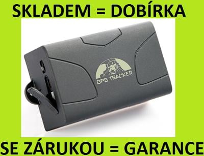 SKLADEM/ZÁRUKA: GPS GPRS GSM TRACKER LOKÁTOR TK104