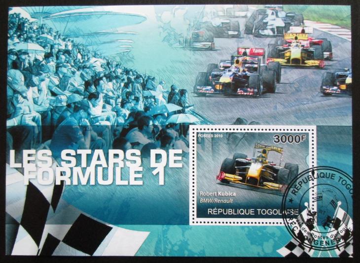 Togo 2010 Formule 1 Mi# Block 541 Kat 12€ 0669 - Známky