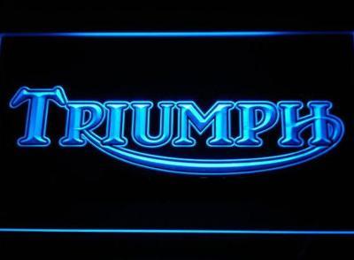 Triumph Motorcy-- neonová LED cedule, různé barv