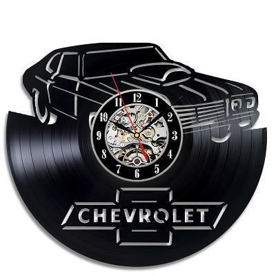Chevrolet  - nástěnné hodiny vinyl