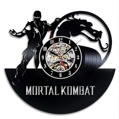 Mortal Kombat - nástěnné hodiny vinyl