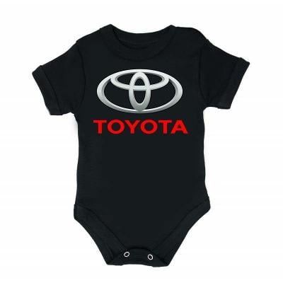 Toyota logo- dupačky, body vel. 3,6,9,12,18,24 m
